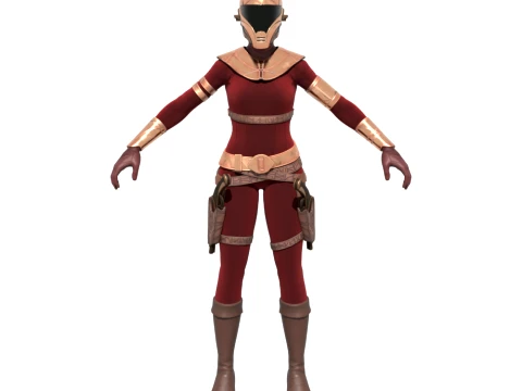 Zorii Bliss - Fortnite 3D Model