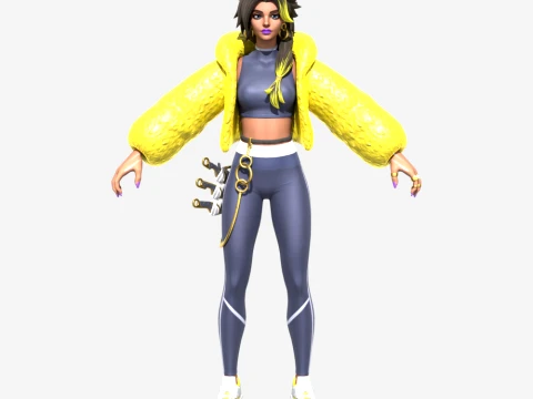 Paz il Malvagio - Fortnite Modello 3D