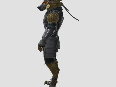 War Wolf Dire - Fortnite 3D Model