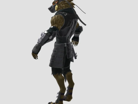 War Wolf Dire - Fortnite 3D Model