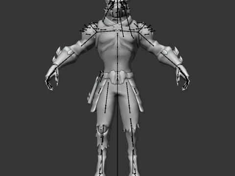 War Wolf Dire - Fortnite 3D Model
