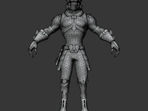 War Wolf Dire - Fortnite 3D Model