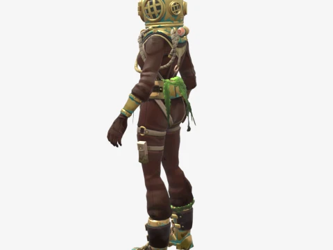 Deep Sea Dominator - Fortnite 3D Model
