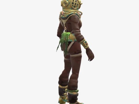 Deep Sea Dominator - Fortnite 3D Model