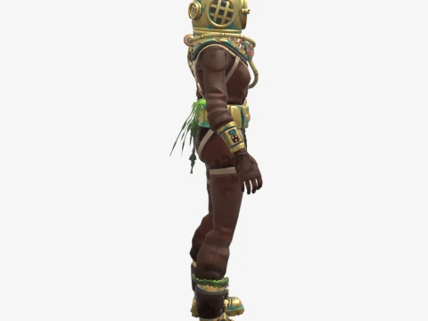 Deep Sea Dominator - Fortnite 3D Model