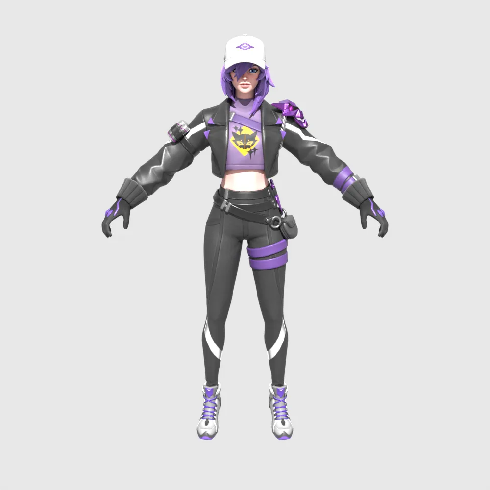 Peri - Fortnite 3D Model .c4d .max .obj .3ds .fbx .stl .blend 