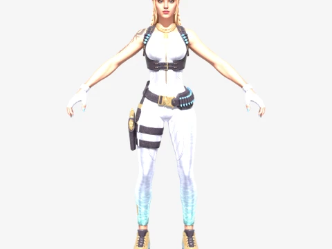 Brunilde - Fortnite Modello 3D