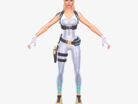Brunhild - Fortnite 3D Model