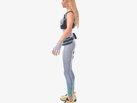 Brunhild - Fortnite 3D Model