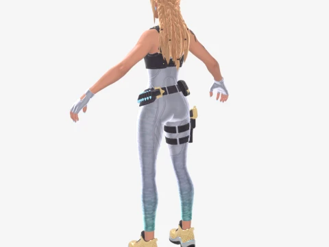 Brunhild - Fortnite 3D Model