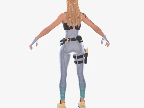 Brunhild - Fortnite 3D Model