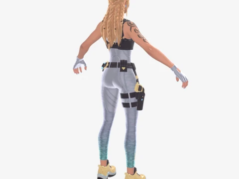 Brunhild - Fortnite 3D Model