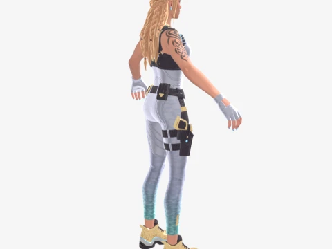 Brunhild - Fortnite 3D Model