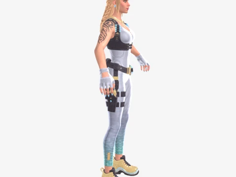 Brunhild - Fortnite 3D Model