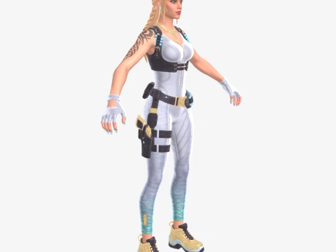 Brunhild - Fortnite 3D Model