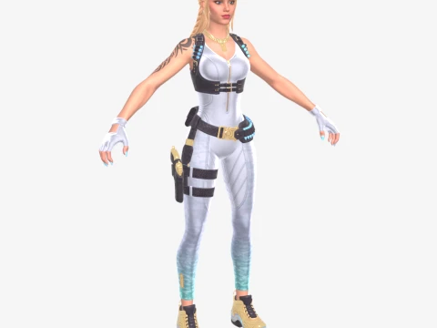 Brunhild - Fortnite 3D Model