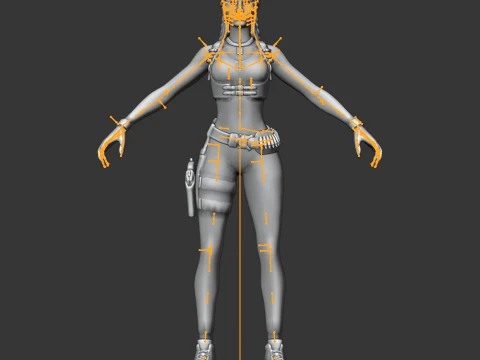 Brunhild - Fortnite 3D Model