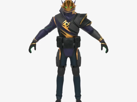Underworld Commander - Fortnite 3D Model