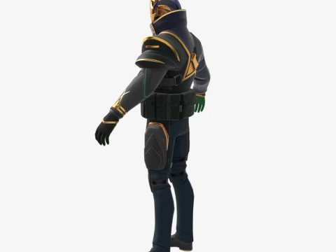 Underworld Commander - Fortnite 3D Model