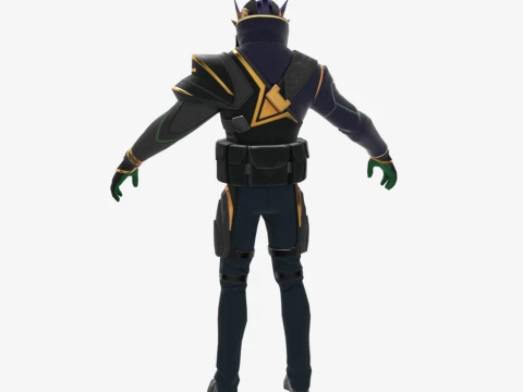 Underworld Commander - Fortnite 3D Model