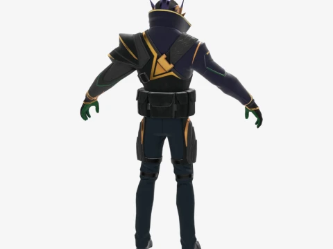Underworld Commander - Fortnite 3D Model