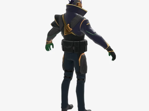 Underworld Commander - Fortnite 3D Model