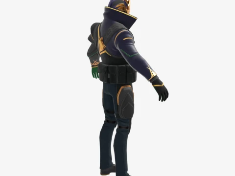 Underworld Commander - Fortnite 3D Model