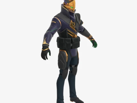 Underworld Commander - Fortnite 3D Model