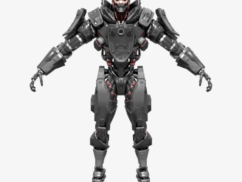 Adam Smasher - Fortnite 3D Model