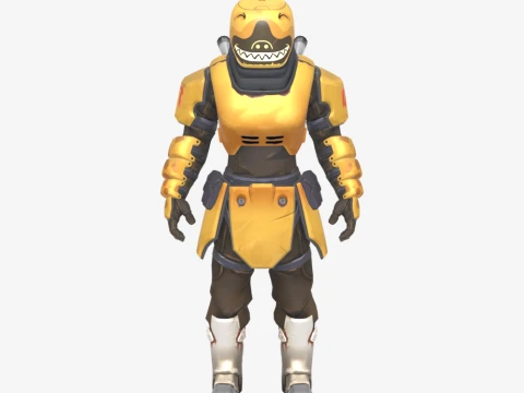 Beastmode Jackal - Fortnite 3D Model