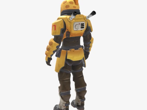 Beastmode Jackal - Fortnite 3D Model