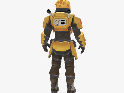 Beastmode Jackal - Fortnite 3D Model