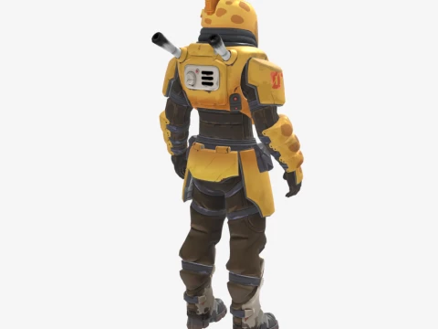 Beastmode Jackal - Fortnite 3D Model
