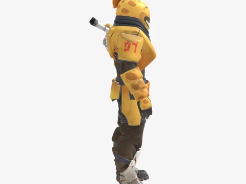 Beastmode Jackal - Fortnite 3D Model