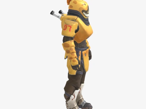 Beastmode Jackal - Fortnite 3D Model