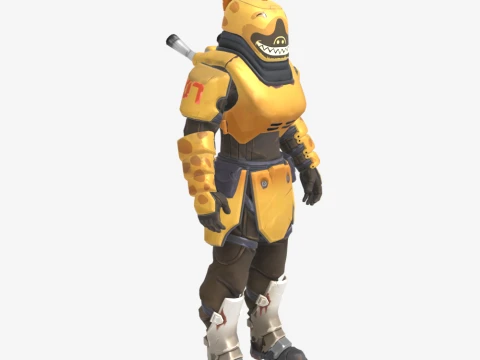 Beastmode Jackal - Fortnite 3D Model