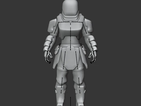 Beastmode Jackal - Fortnite 3D Model