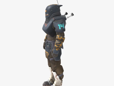 Beastmode Jaguar - Fortnite 3D Model