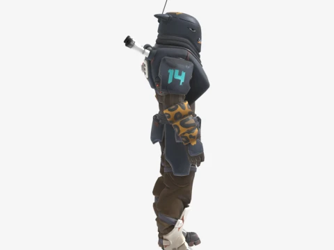 Beastmode Jaguar - Fortnite 3D Model