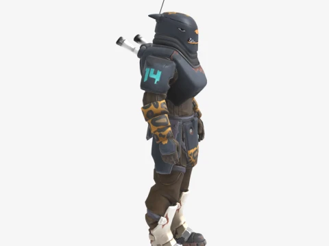 Beastmode Jaguar - Fortnite 3D Model