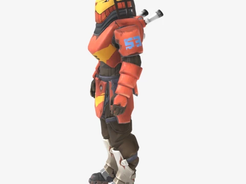 Beastmode Lion - Fortnite 3D Model