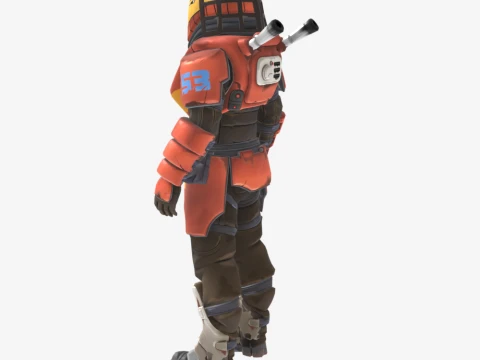 Beastmode Lion - Fortnite 3D Model