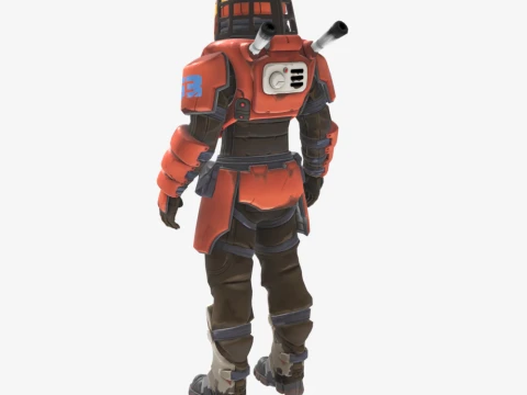 Beastmode Lion - Fortnite 3D Model
