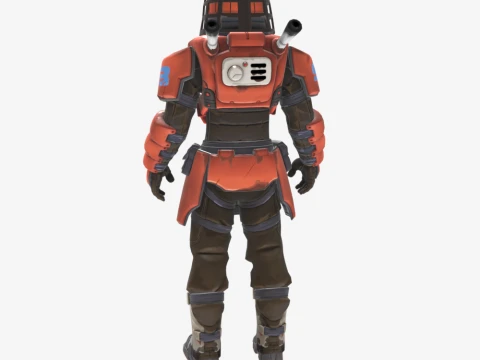 Beastmode Lion - Fortnite 3D Model