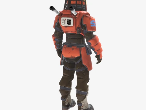 Beastmode Lion - Fortnite 3D Model