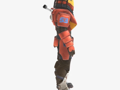 Beastmode Lion - Fortnite 3D Model