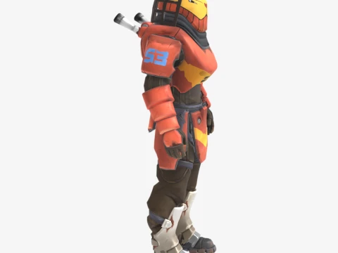 Beastmode Lion - Fortnite 3D Model