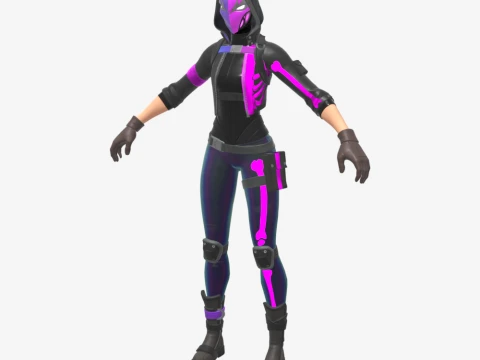 Violet - Fortnite 3D Model