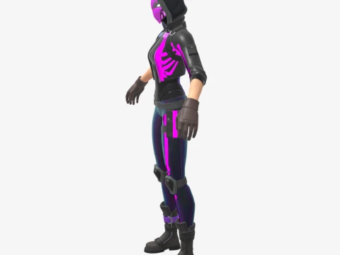 Violet - Fortnite 3D Model