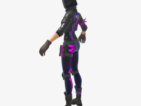 Violet - Fortnite 3D Model